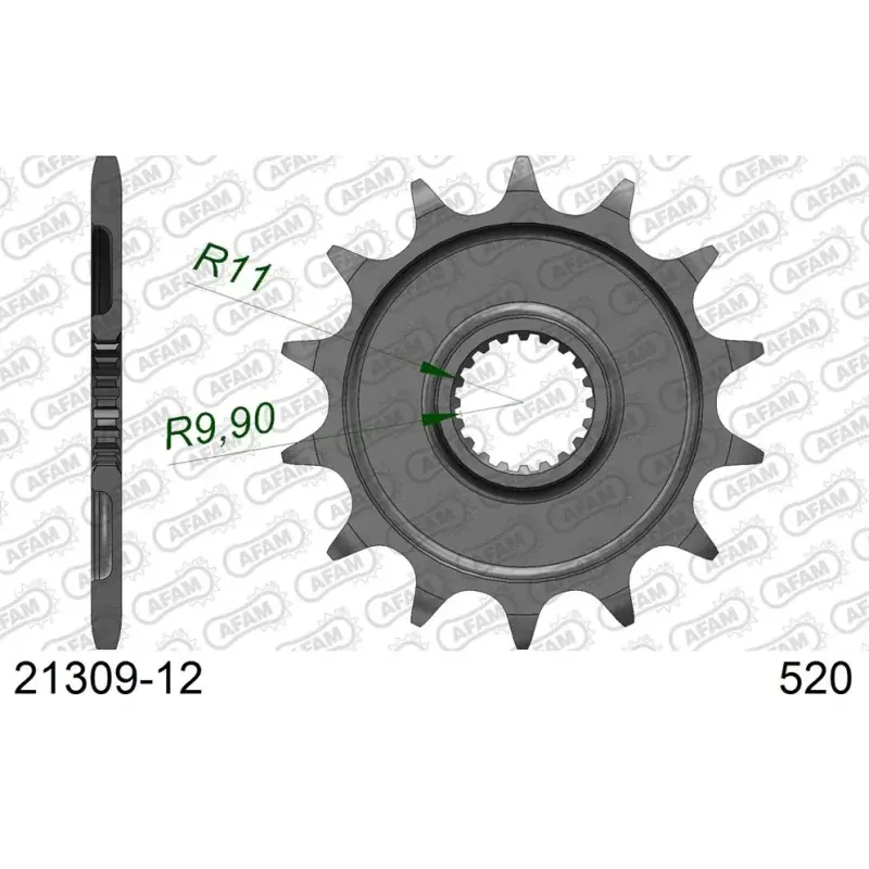 Dernière Chance Pignon 12 dents pour chaine 520
