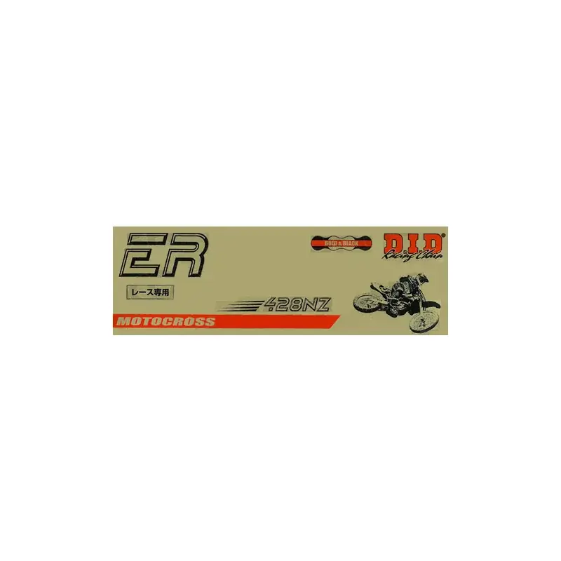 Chaine DID 428NZ Racing Ultra Renforcée Joints Pas de 428 – Couleur Or Paiement Sécurisé