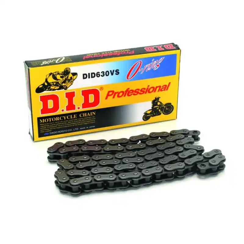 Nouvel Arrivage Chaine DID 630V O'Ring Renforcée Pas de 630 – Couleur Acier