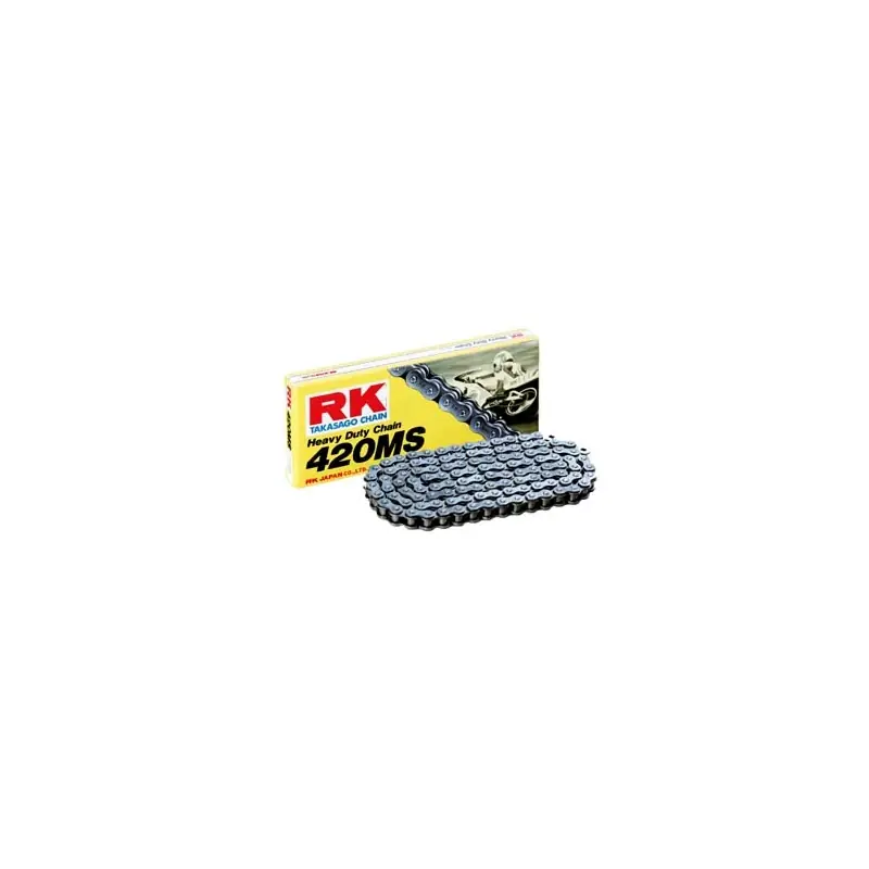 Offre Limitée Chaine RK 420MS Hyper Renforcée Pas de 420 – Couleur Acier
