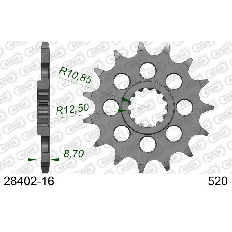 Prix Cassé DID KIT CHAINE ALU KAWASAKI ZXR 750 Chaine 520 RACING 91-92