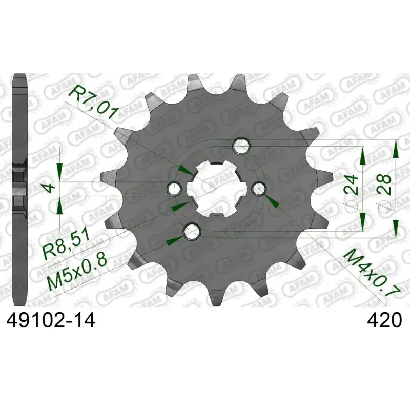 DID KIT CHAINE ACIER DERBI 50 DRD LTD 2004-2005 Satisfait Ou Remboursé