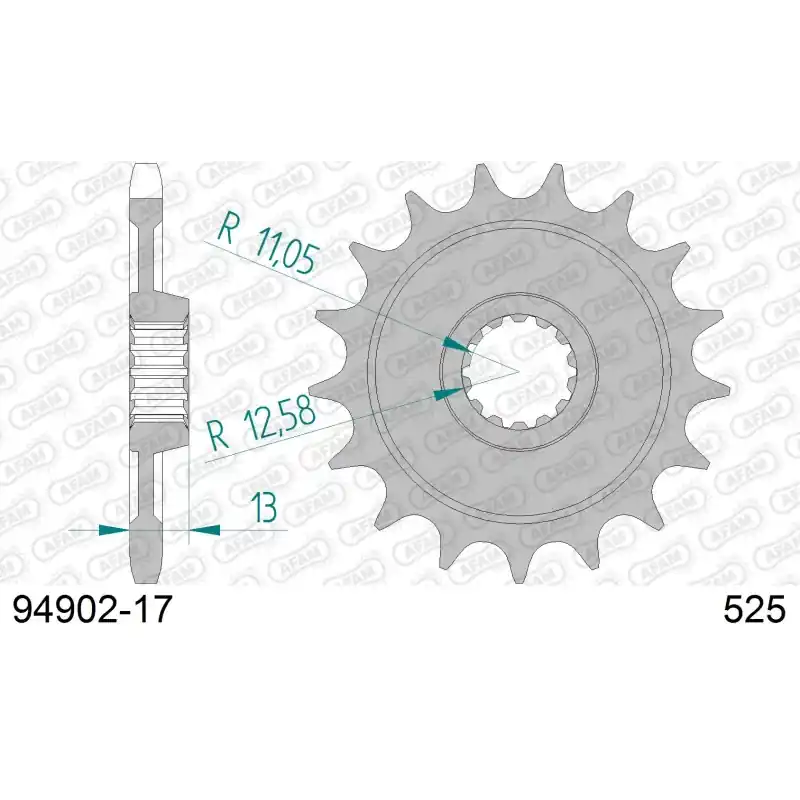 Commande En Gros DID KIT CHAINE ACIER MORINI 1200 CORSARO 2006-2016