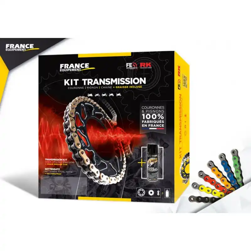 Offre Limitée KIT ACIER HONDA CRF 450 2002/03 13X50 RK520MXZ