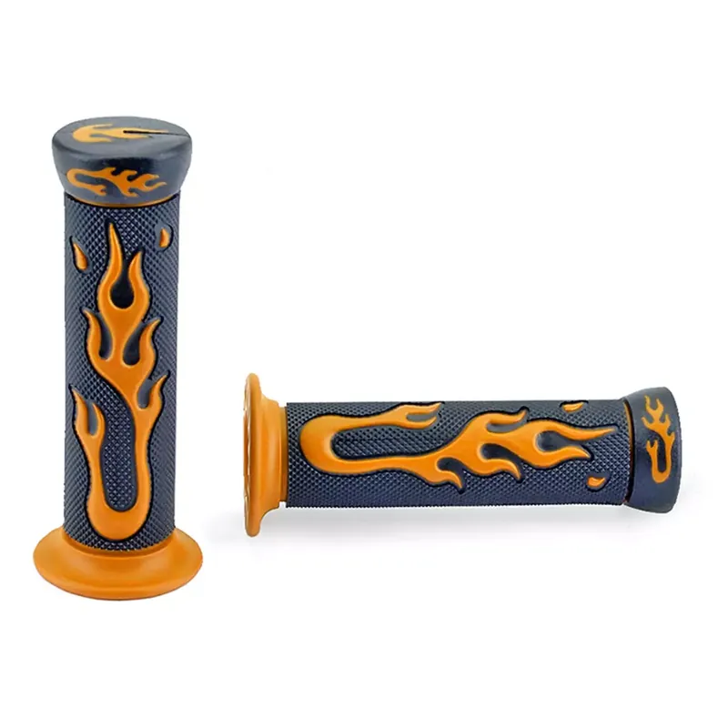 Vente Flash Poignées de Guidon – TNT Gel Flamming Noir / Orange