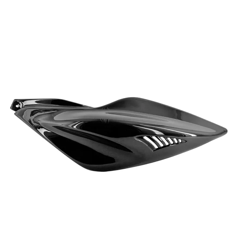 Coque Arrière Gauche MBK Nitro YAMAHA Aerox avant 2013 – TNT Noir brillant Nouvelle Collection