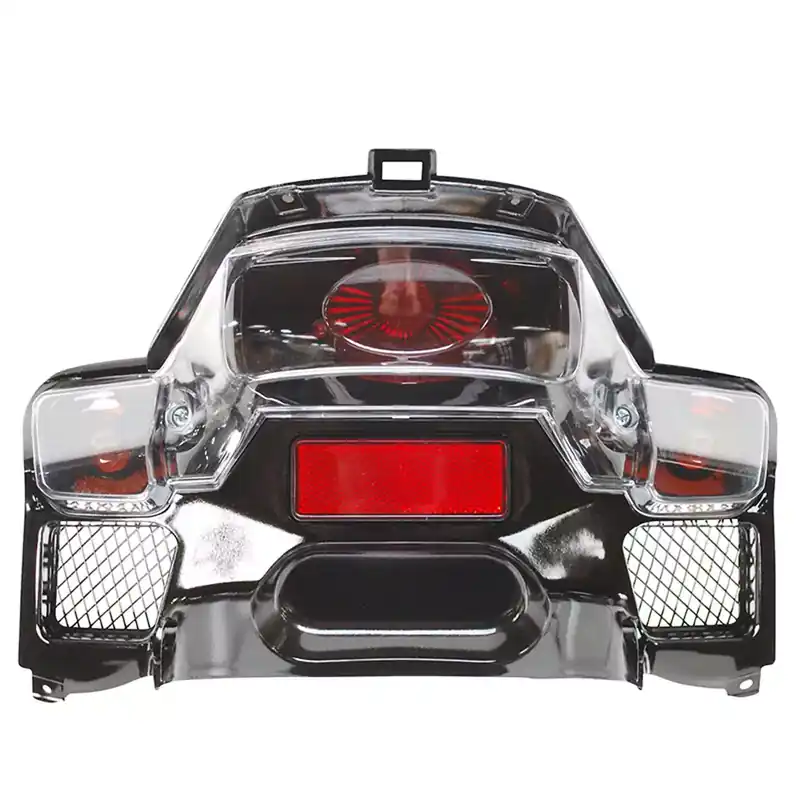 Quantité Limitée Feu Arrière MBK Next Rocket Yamaha NG Spy – Type Lexus Chrome / Noir