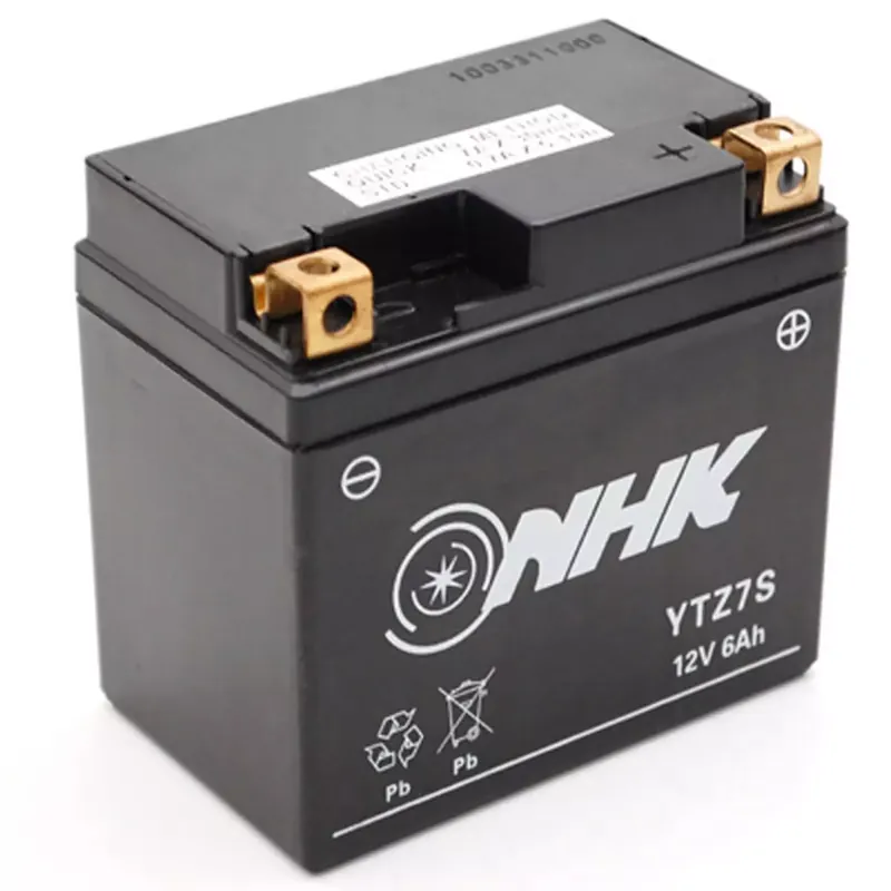 Batterie 12V 6 Ah NTZ7S / YTZ7S – NHK FA Prêt à l'emploi / Sans entretien +D Soldes
