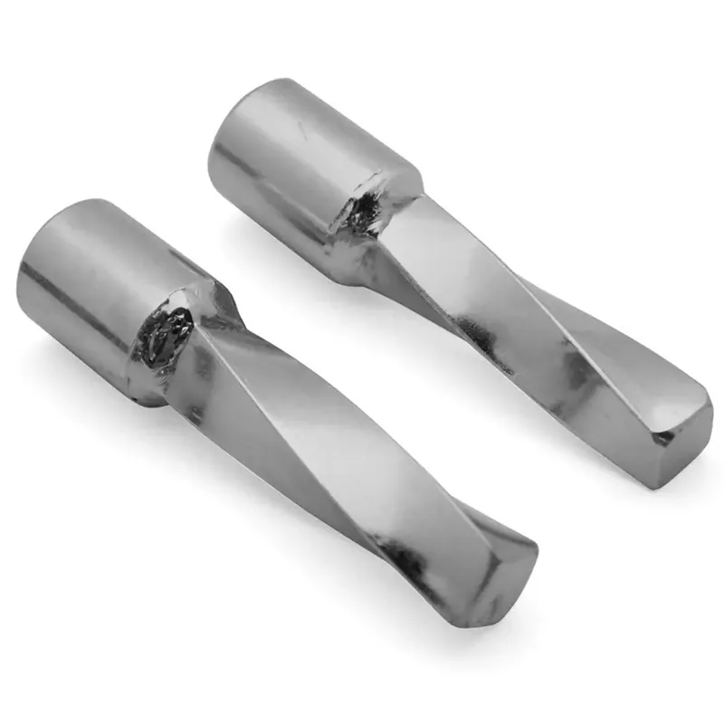 Meilleur Prix Repose Pieds Pilote Cyclo – TORSADE DROIT – CHROME
