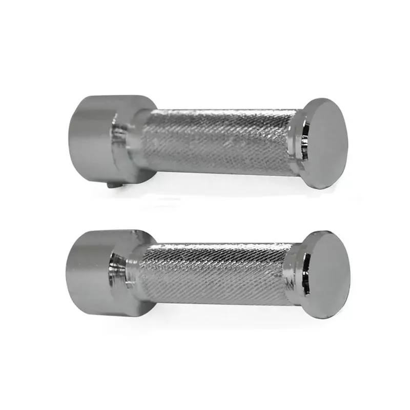 Haute Qualité Repose Pieds Pilote Cyclo – ACIER DROIT – CHROME