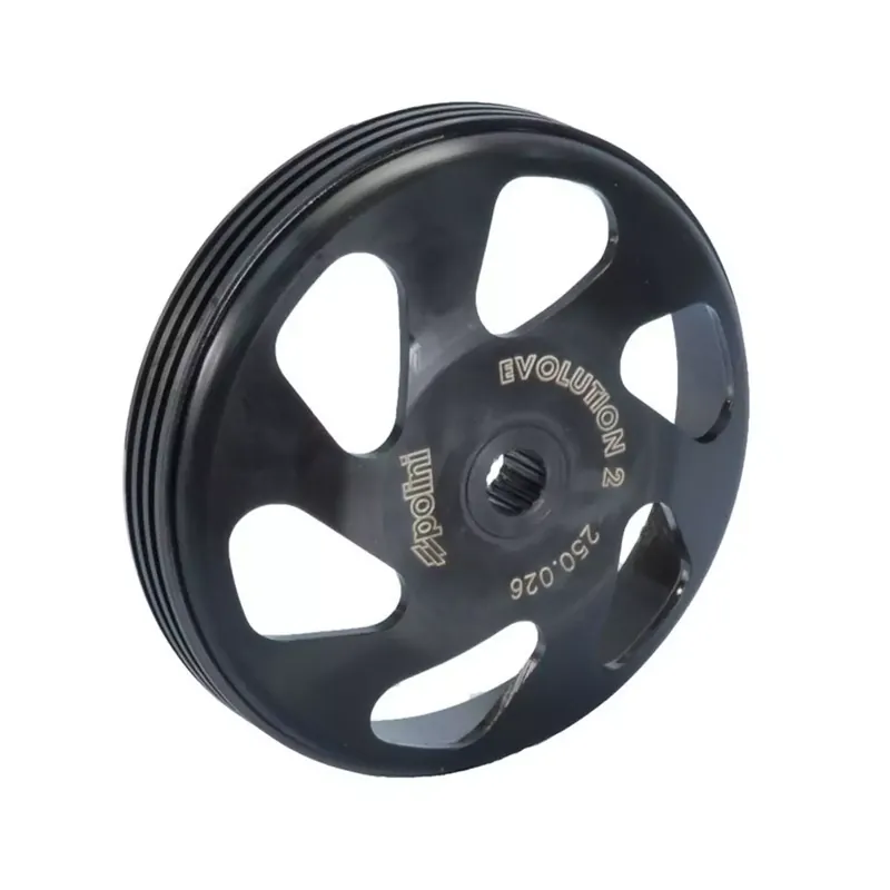 Cloche Embrayage Ventilée MBK Booster Nitro YAMAHA Aerox Bw's – POLINI EVO 2 107mm Promotion