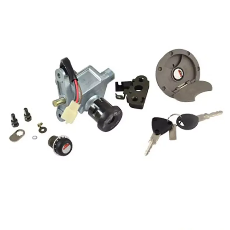 Contacteur à clé adaptable MBK Nitro Yamaha Aerox 2003 3 fils avec serrure et bouchon Produit De Marque