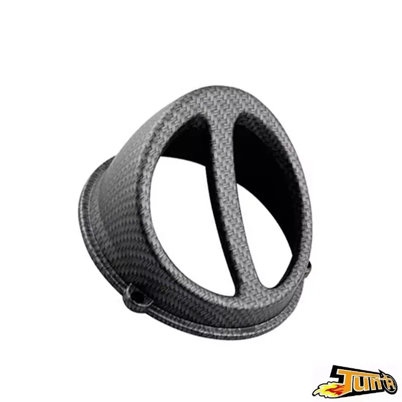 Prise d'air / écope de Cache Turbine MBK Booster Ovetto Yamaha BW'S Neo's – Look CARBONE Mat Pas Cher