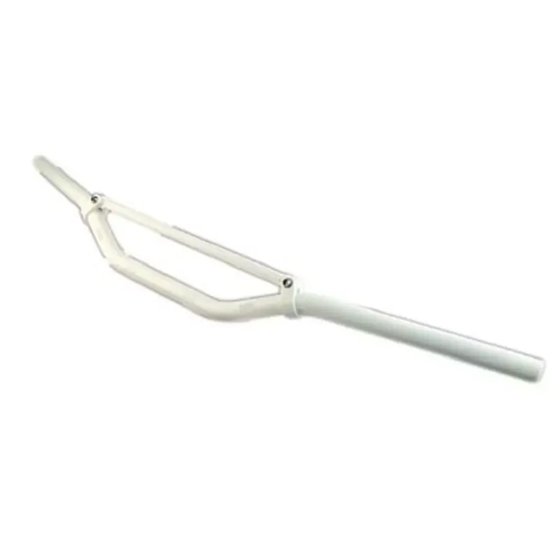 Guidon Cross 22mm – TUN'R Alu Blanc Promotion