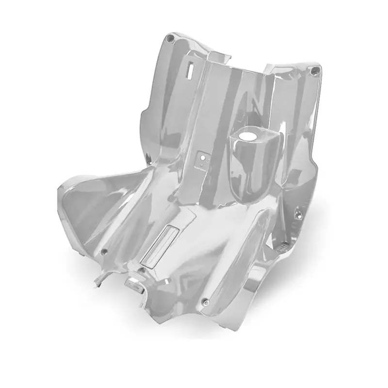 Protège Jambes MBK Nitro YAMAHA Aerox avant 2013 – TNT Gris Métal Populaire