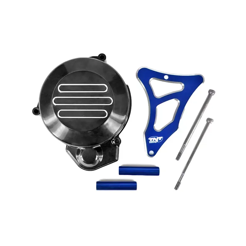 Authentique Carter Allumage avec cache pignon DERBI E2 – Noir / Bleu