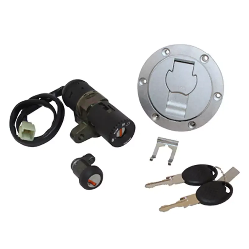 Contacteur à clé adaptable MBK X-Power Yamaha TZR 50 avec serrure et bouchon Solde