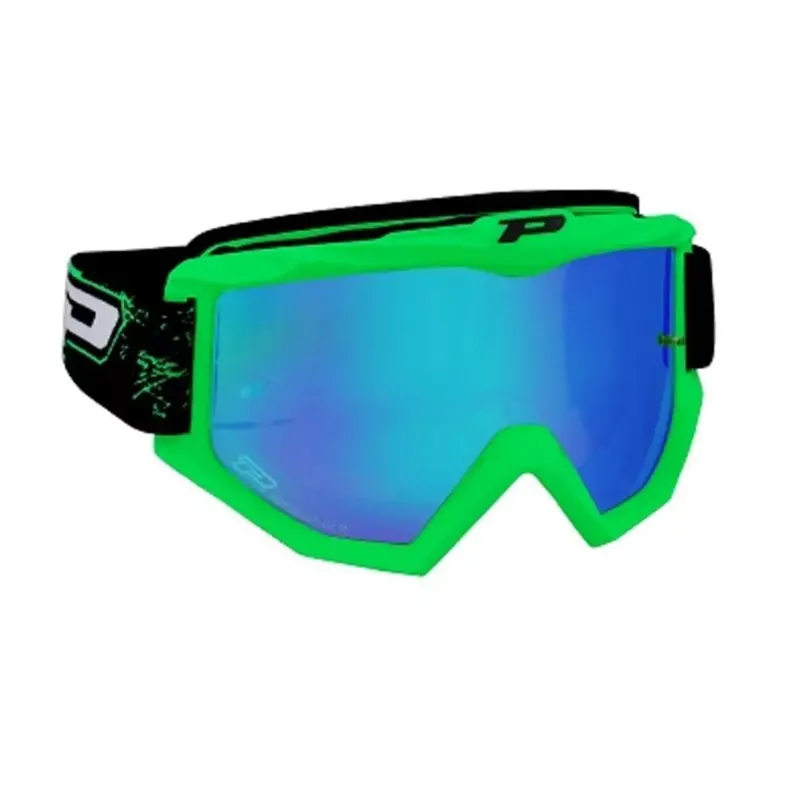 Prix Choc Masque / Lunettes Cross – PROGRIP 3204 Vert Fluo