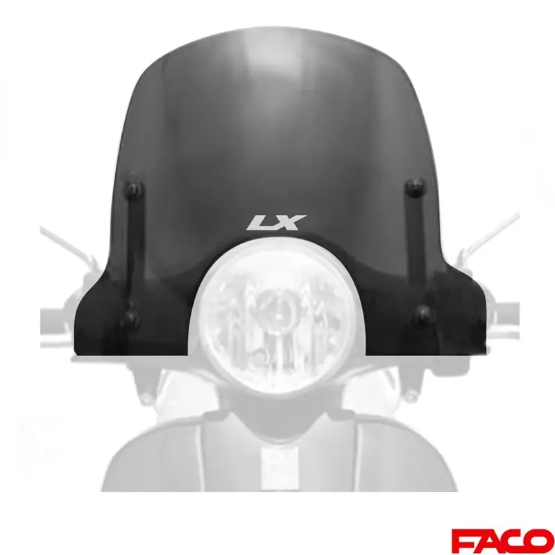 Pare Brise Sport VESPA LX – FACO Fumé Affaire À Saisir