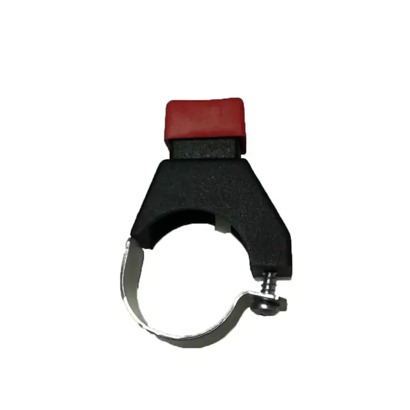 Bouton Avertisseur Klaxon à Collier – Noir / Bouton Rouge Quantité Limitée