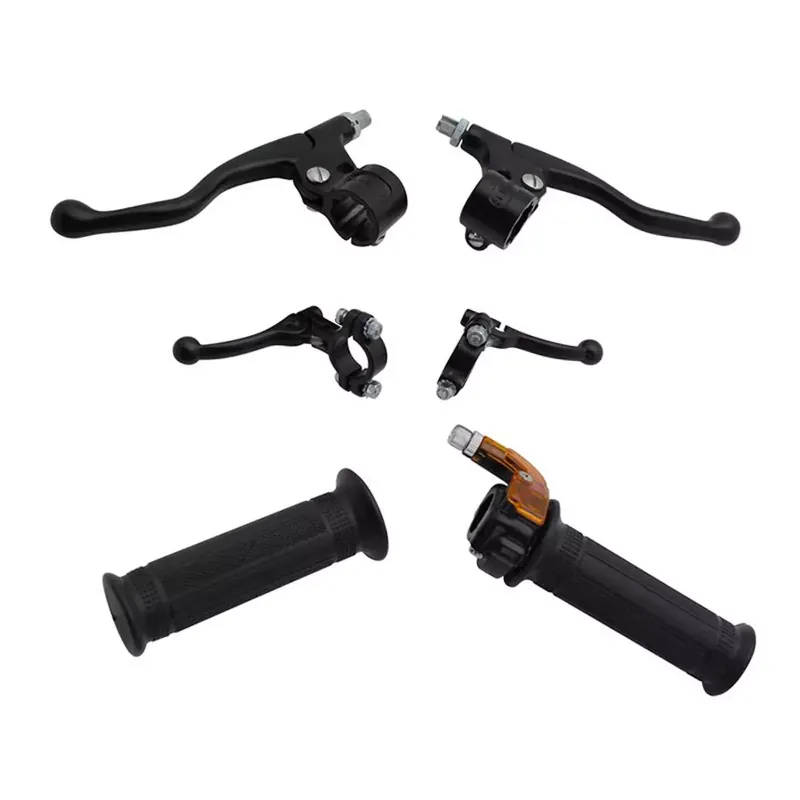 Kit Leviers Frein / Accélérateur – Mini Targa Métal Noir Petit Prix
