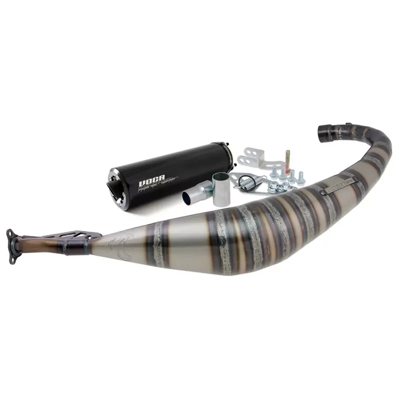 Dernière Chance Pot Passage Bas AM6 50 / 70cc – Rookie Noir VOCA Racing