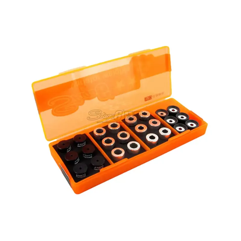 Pack Galets Variateur 16 x 13mm – 6.5 à 9.5gr Stage6 Prix Cassé