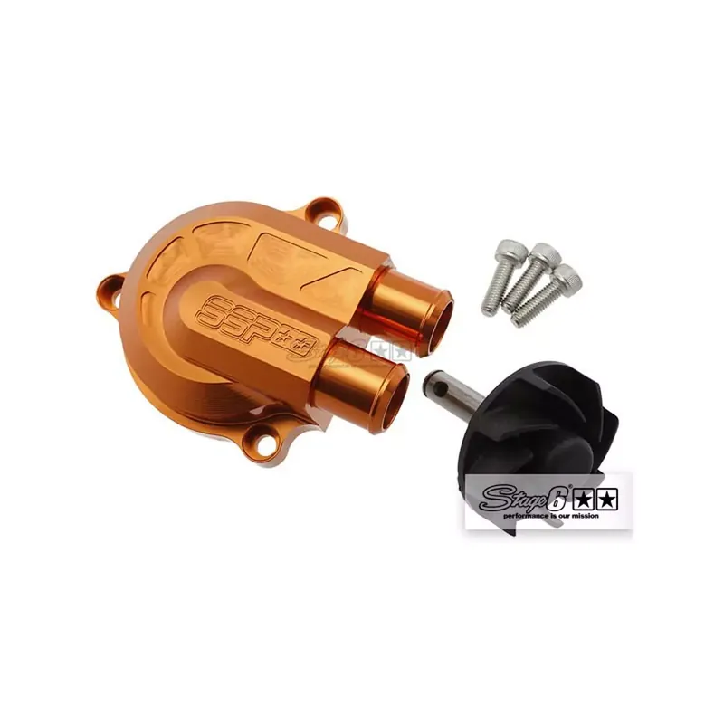Nouveauté Couvercle de pompe à eau MBK Nitro Yamaha Aerox – Stage6 +40% orange