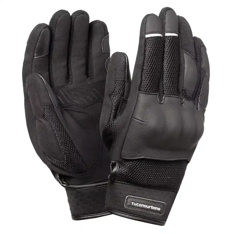 Vente Directe Gants Moto – Tucano MRK Pro Printemps / été – Noir S