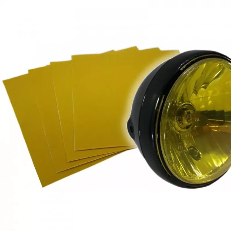 Offre Exclusive Sticker de phare – Jaune Transparent