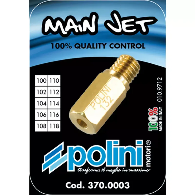Gicleur Principal CP KEIHIN PWK 100 à 118 – Coffret de 10 POLINI Solde