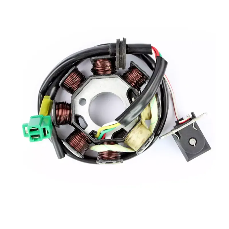 Prix Bas Stator Allumage Peugeot Kymco SYM 139QM GY6 4T – 8 pôles 4 fils TNT