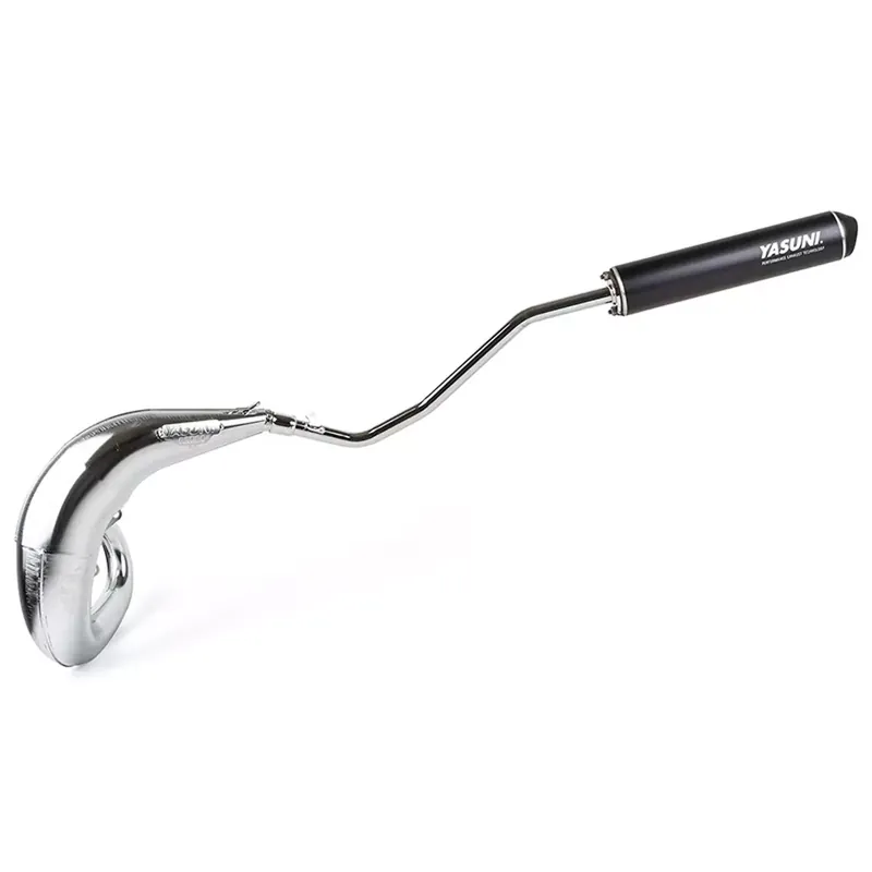 Pot Passage Haut Gauche Beta RRT Rieju MRX SMX 50 / 70cc – Cross ML Max Black / Chrome Yasuni Retour Gratuit