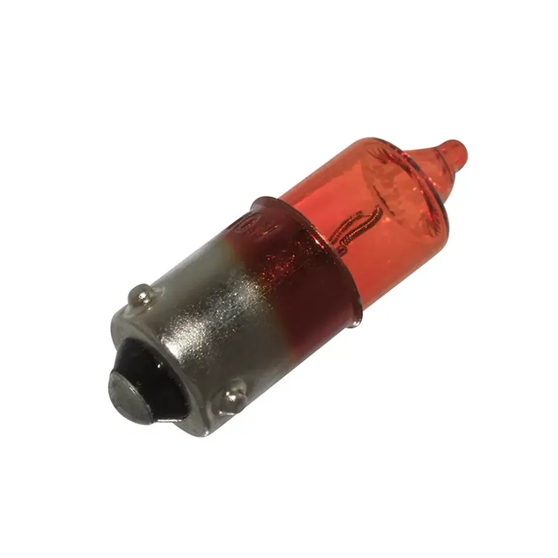 Ampoule 12V 10W BAU9S – Orange ergots décalés 120 degrés Nouvelle Collection