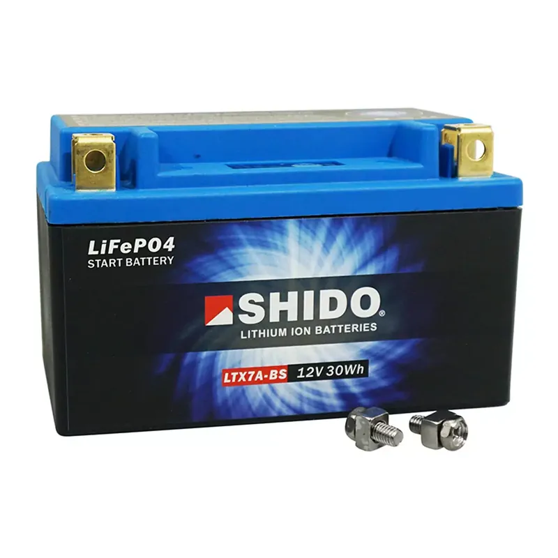 Dernière Chance Batterie 12V 2.4 Ah Lithium-ion LTX7A-BS – SHIDO Prêt à l'emploi / Sans entretien +G