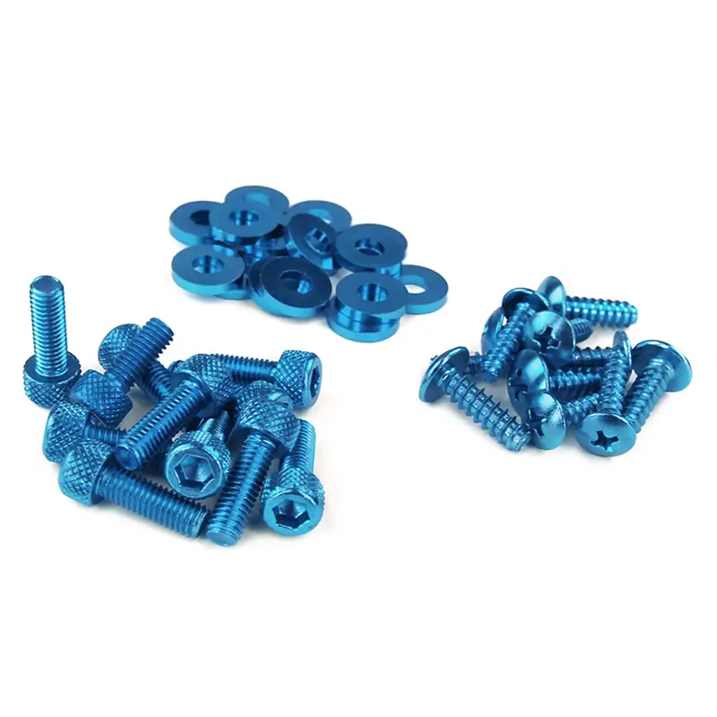 Offre Spéciale Visserie Carénage / Carrosserie Peugeot Buxy – Bleu / Rouge / Violet Bleu