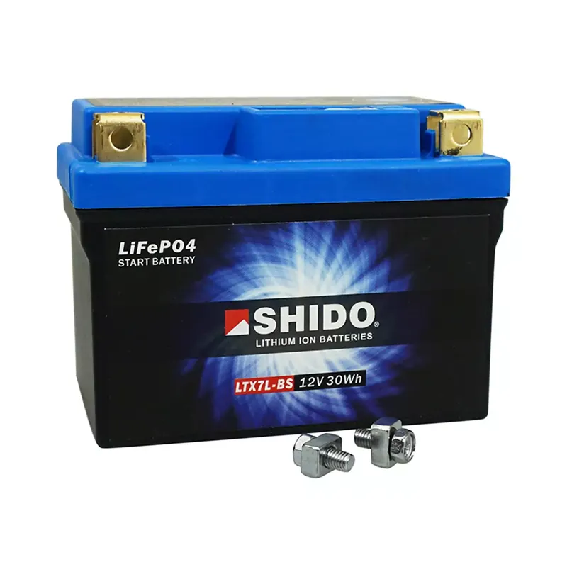 Batterie 12V 2.4 Ah Lithium-ion LTX7L-BS – SHIDO Prêt à l'emploi / Sans entretien +D Acheter En Ligne