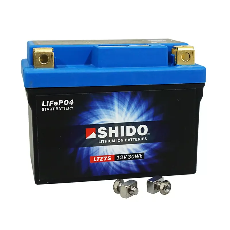 Batterie 12V 2.4 Ah Lithium-ion LTZ7S – SHIDO Prêt à l'emploi / Sans entretien +D Affaire À Saisir