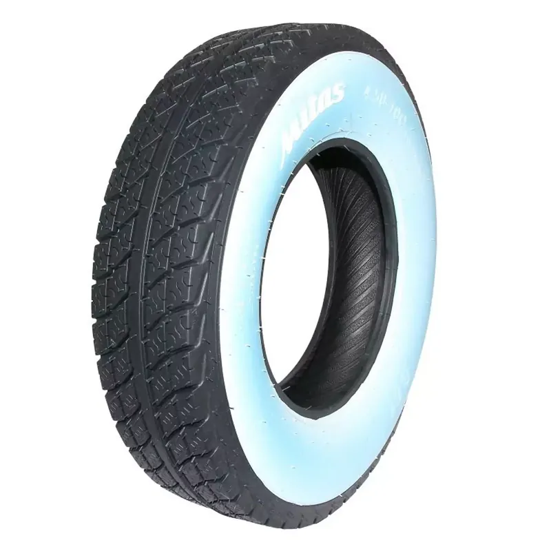 Must-Have Pneu 10 pouces 4.50-10 – Mitas B61 Flancs blancs TL 6PR