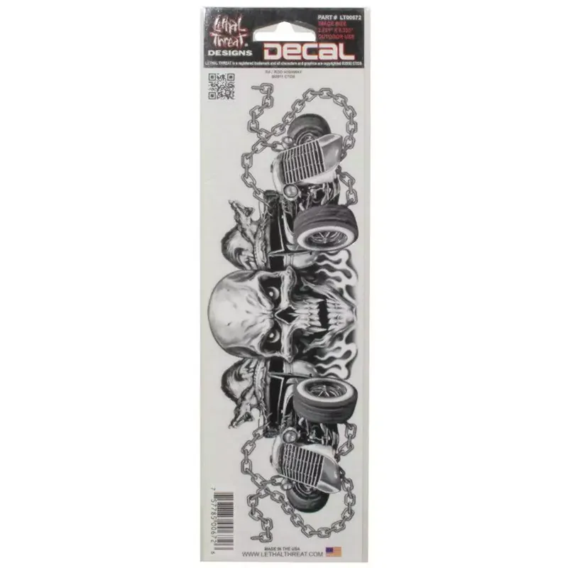 Autocollant / Sticker – LETHAL THREAT Rat Rod Highway 7 x 25cm Prix Bas