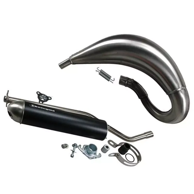 Pot Passage Haut Droit Suzuki RMX SMX 50cc – E-Nox Steel Tecnigas Satisfait Ou Remboursé