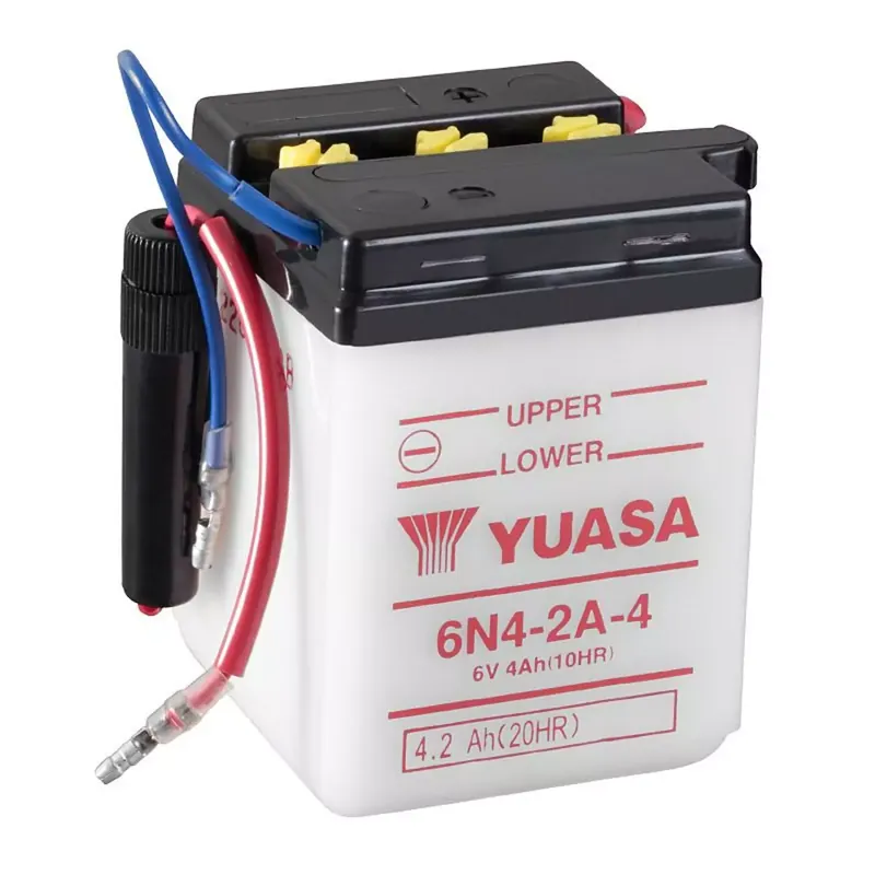 Batterie 6V 4 Ah 6N4-2A-4 – Yuasa +D Prix Choc