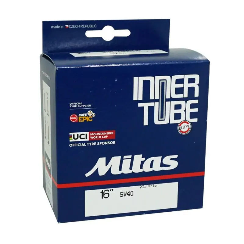 Prix Choc Chambre à Air 16 pouces 2 1/4×16 – Valve Droite Schrader Mitas