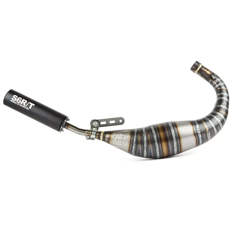 Satisfait Ou Remboursé Pot Passage Bas AM6 90 / 100cc – CNC Noir Stage6 R/T