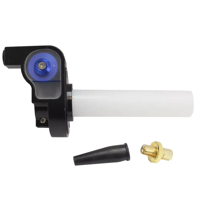Poignée de gaz tirage rapide 90° NoEnd noir et bleu Commander Maintenant