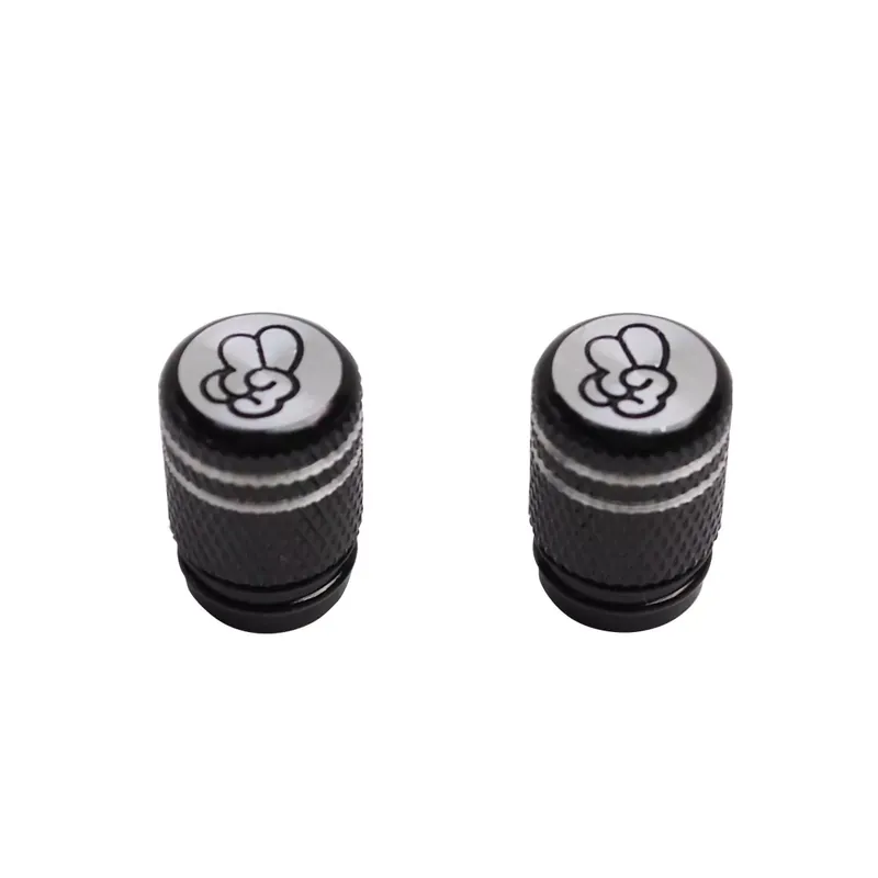 Soldes Bouchon de Valve Too Cool Moleté – Noir