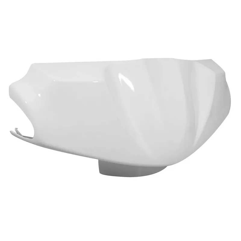 Couvre Guidon Peugeot Vivacity avant 2008 – Blanc / Noir Brillant Blanc Brillant Promotion