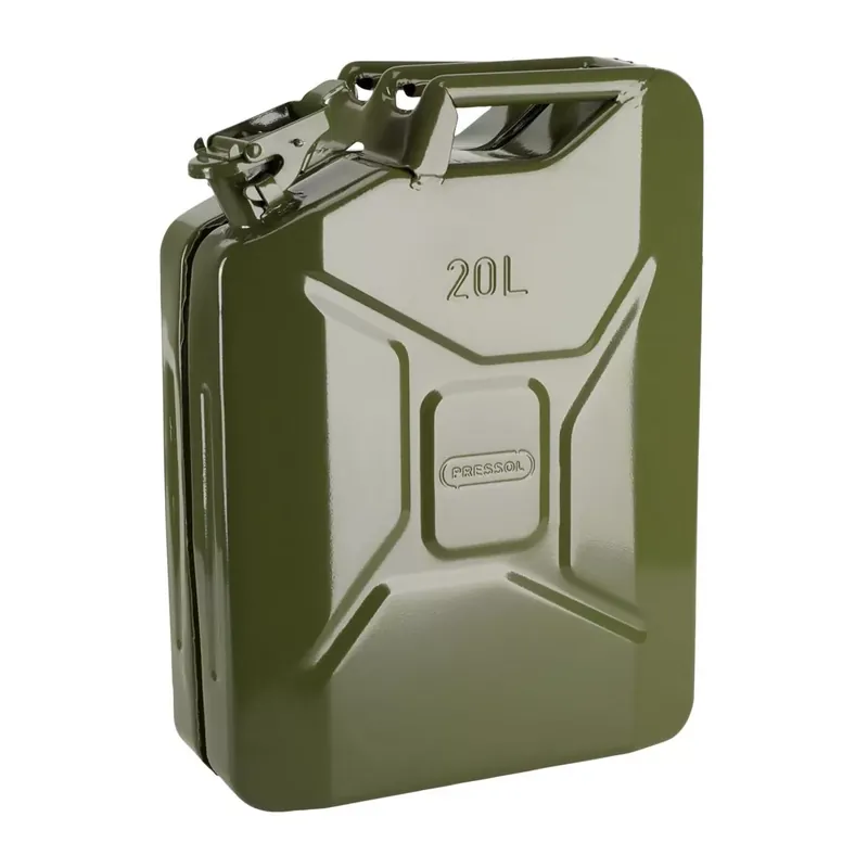 Promotion Jerrycan / Bidon Essence 20L Métal Vert Armée Type US – Pressol