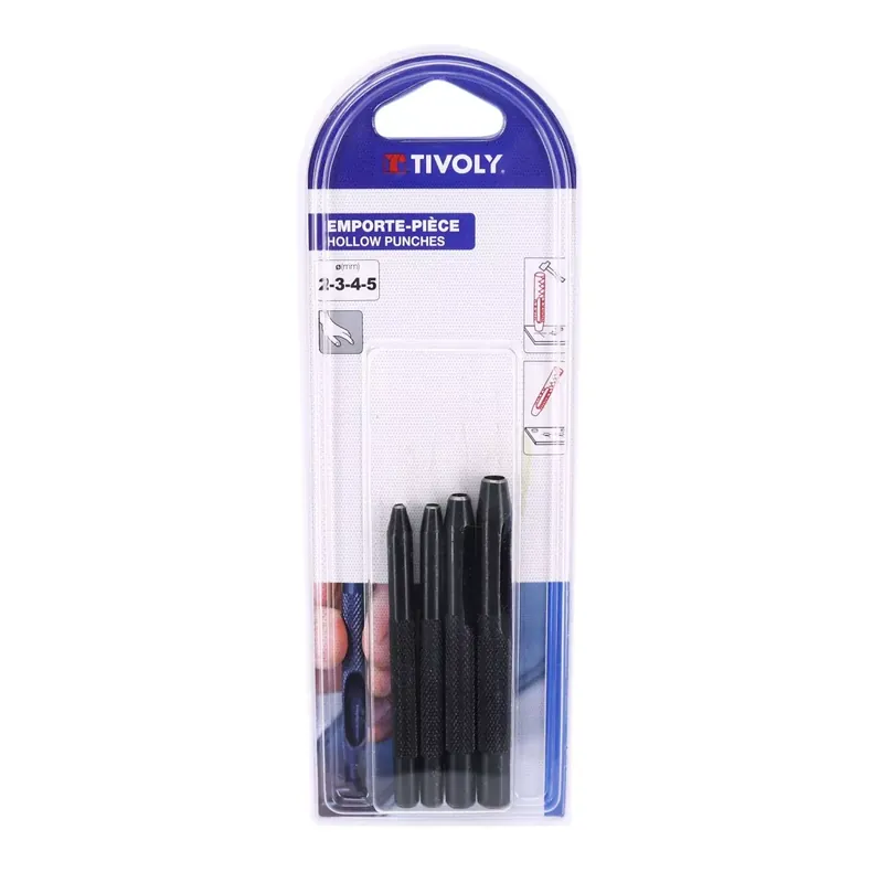 Emporte pièces à frapper – 2 / 3 / 4 / 5mm Tivoly Prix Promo