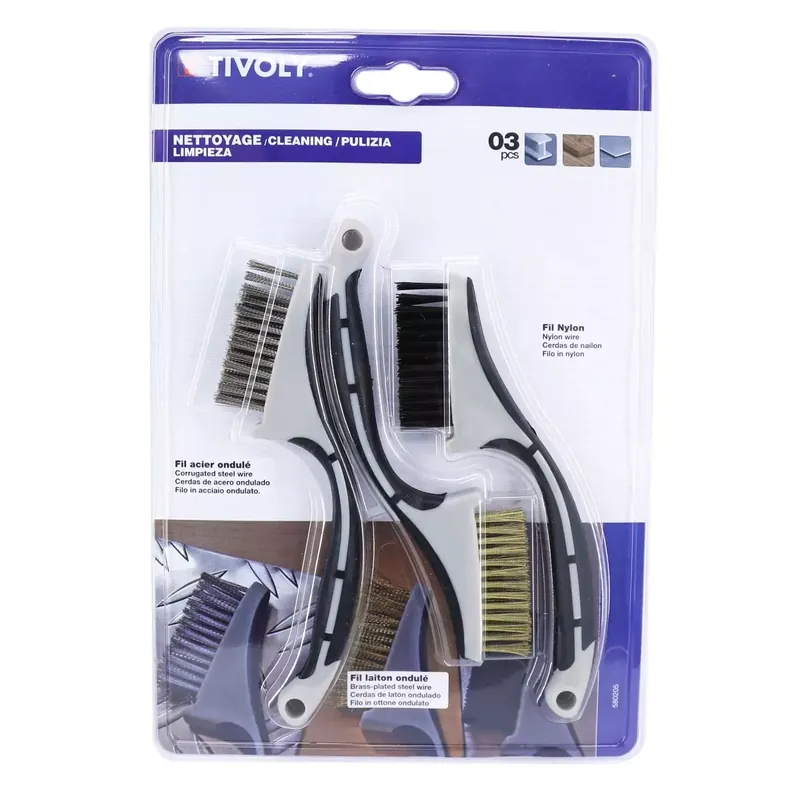 Mini Brosse – Tivoly Jeu de 3 Marque